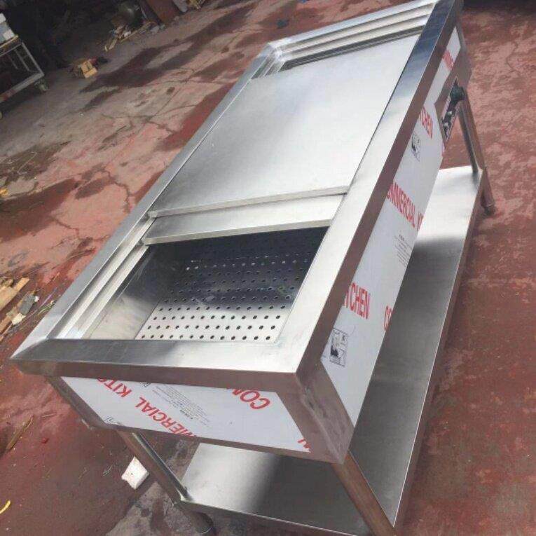 不锈钢商用电热保温售饭台浏阳蒸菜台馒头包子保温台小碗菜保温车