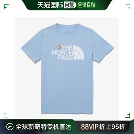 韩国直邮thenorthfacet恤mdqcnt7up01v儿童圆短袖t恤