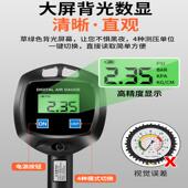 精度汽车轮高胎充气金属压力大屏幕数打气表气数字加胎枪数显电压