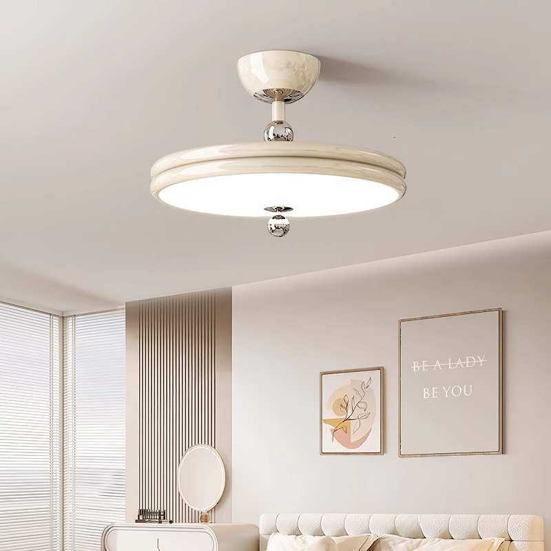 卧室灯法式奶油风书房灯创意新款护眼led房间个性大气主卧吸顶灯,家装灯饰光源,智能吸顶灯,淘宝优惠券,粉丝福利购,淘宝优惠卷