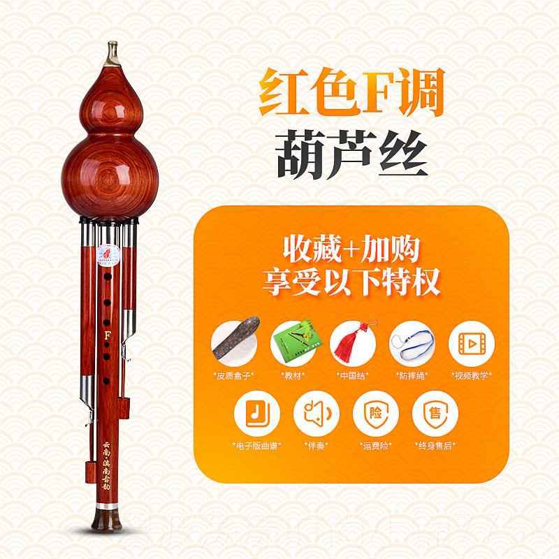 高档滇南古韵葫芦丝奏C调专业演型小D调B调演G调F调学生表乐降器