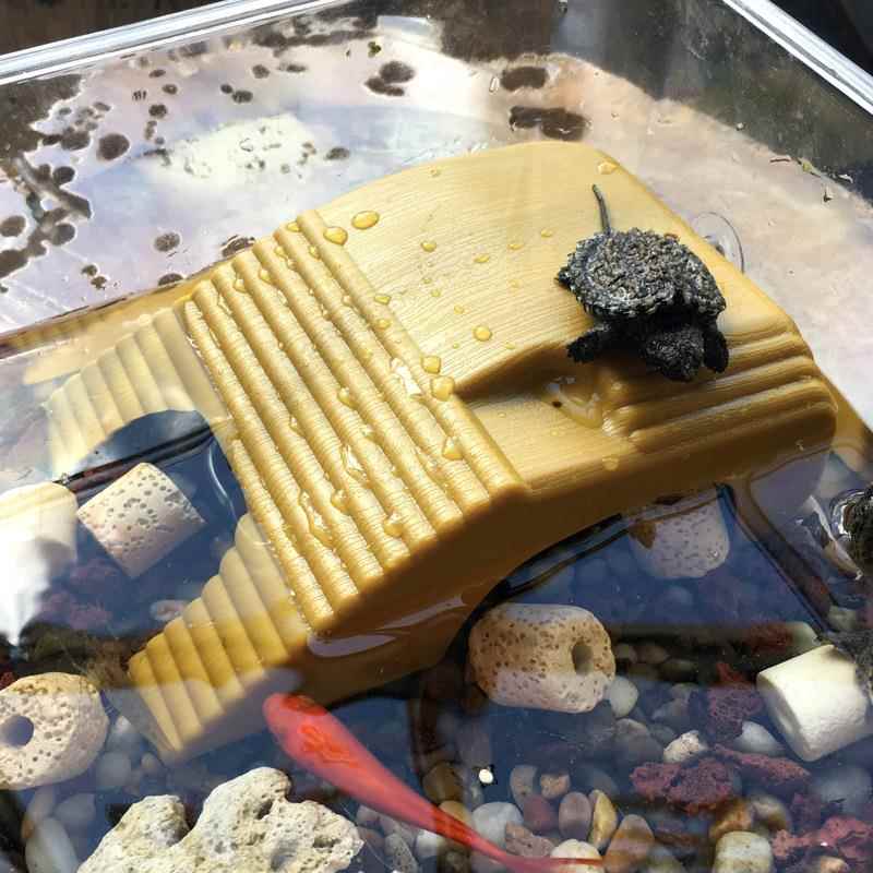 厂家水龟晒台爬台乌龟晒背台鱼缸躲避塑料爬坡浮岛多功能宠物用品