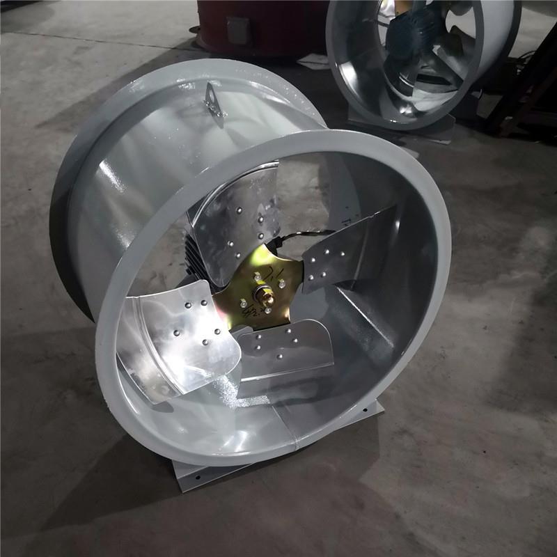 管道式低噪音轴流风机 壁式安装 SF7-4 25000m3/h 340pa 3KW