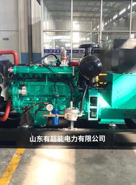 100发电机组小型沼气备用 发电机220/养殖伏千瓦200燃气50三相/