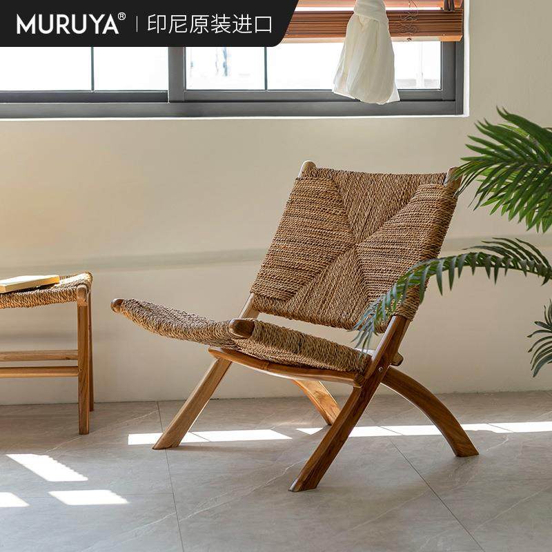 r^原装进口实木躺椅可折叠复古休闲椅民宿诧寂家用阳台藤编沙发椅,鲜花速递/花卉仿真/绿植园艺,割草机/草坪机,淘宝优惠券,粉丝福利购,淘宝优惠卷