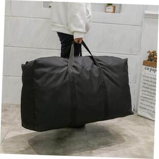 Unisex Thin Folding Luggage Bag Big Capacity Wearable Duffle