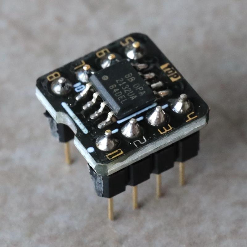 致敬经典： 醇厚 圆润 胆味甚浓 双运放 OPA2132（附AP测试）