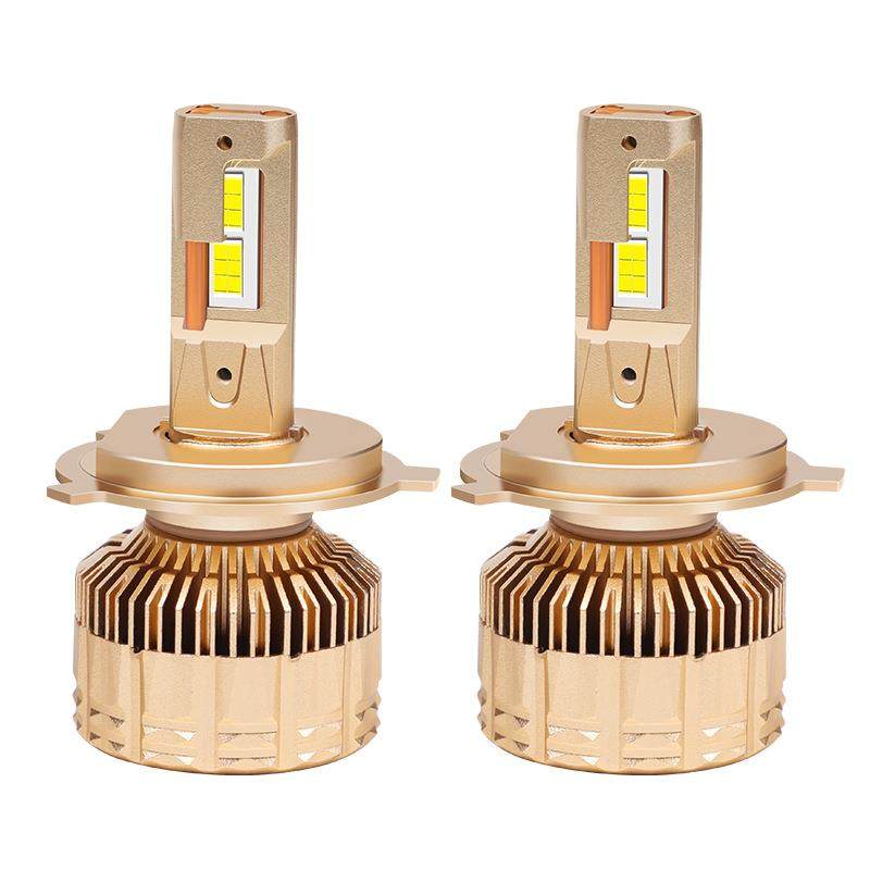 功率汽车led大灯h4前3大远00W超亮鱼眼JKJ前照车灯泡近一体