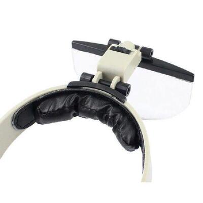 Headband Magnifier Eye Glasses Magnifying With Led Lights