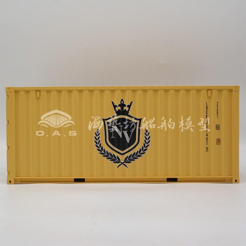 20GP集装箱模型logo定制仿真货柜模型厂家海艺坊订做