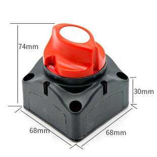 隆马电器 直流单极开关400A光伏开关旋转开关600A新能源按钮开关