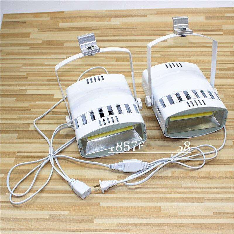 LED70W100W展览展示射灯 车展览馆大白灯 COB展会用灯 背景墙射灯