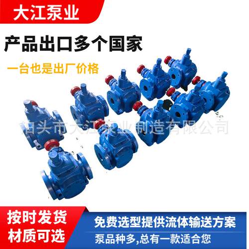 大江YCB-30/0.6圆弧齿轮油泵润滑油炼油厂电动低噪音自吸抽油泵