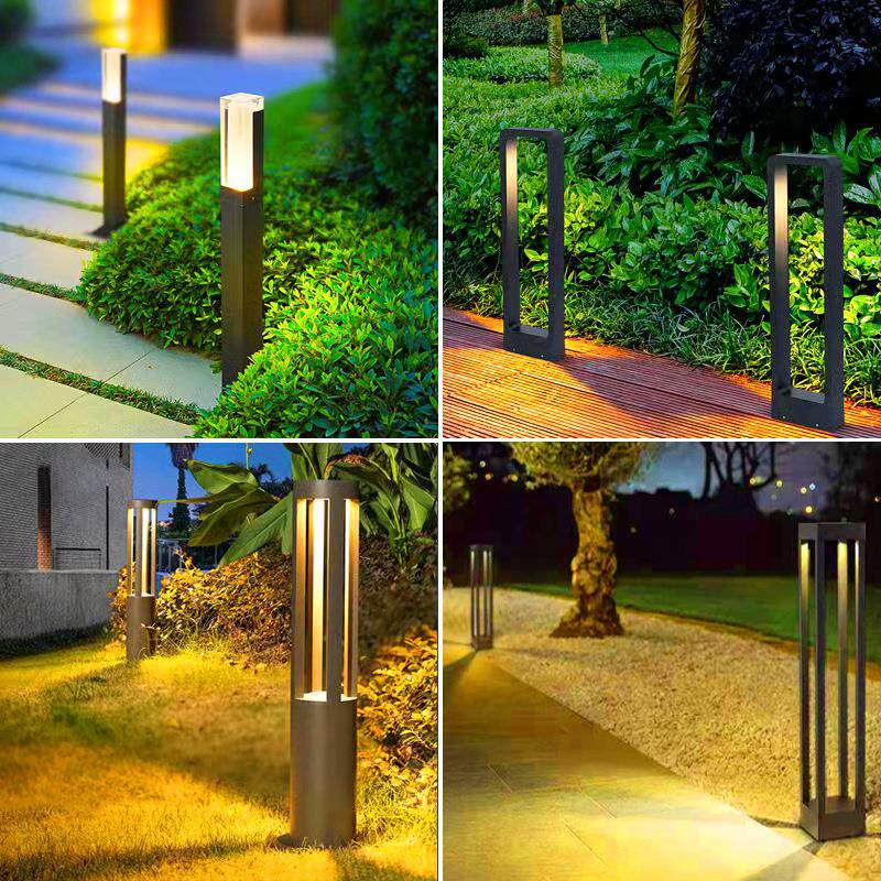 户外草坪灯别墅家用路灯防水花园现代简约led地插草地庭院地灯