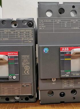 正品ABB塑壳断路器XT2S160 TMA160-1600 FF 4P t1SDA067583R1空开