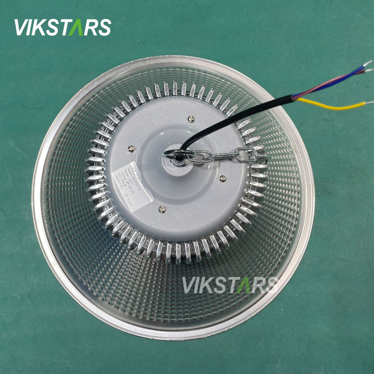 鳍片工矿灯led厂房灯工厂车间照明灯100W150W仓库吊灯200W天棚灯
