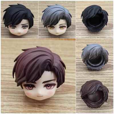 陆沉gsc头壳 ob11头发ob22/24可拆头发 GSC粘土人光与夜之恋脸壳