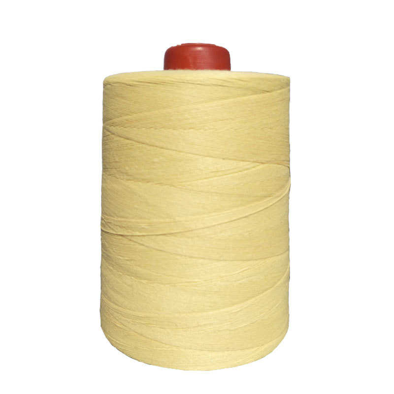 芳纶防火线黄色产业用芳纶1414防火线阻燃线