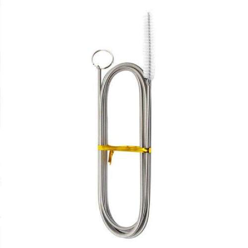 Reusable Pipe Tube Cleaner Stainless Steel Long
