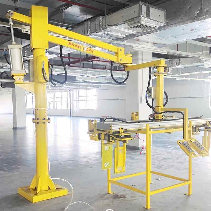 工业517提动升夹具悬浮平衡吊料抓上机手气硬臂搬运助力机械手升