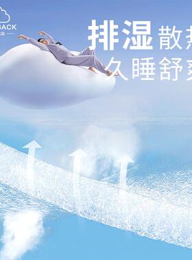 床垫生宿舍单人透租房可水洗榻榻米薄垫可子折叠气空学气纤D45维