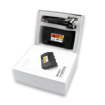 VOTOL蓝德电动车电摩智能正弦波EM50-4电机控制器72V80A弱磁72300