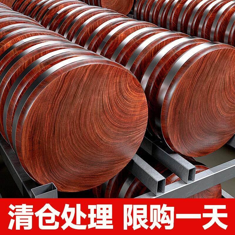 正宗黑铁木砧板厨房切菜板抗菌防霉家用实木整木圆菜墩占案板刀板