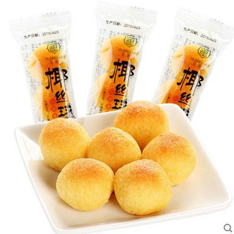 宜莲居椰丝球椰蓉椰酥球椰子糕上海传统糕点心小吃海派零食品酥脆