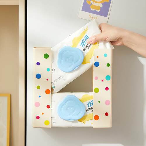 Dopamine Magnetic Absorption Wall-Mounted Wet Wipe Dispenser