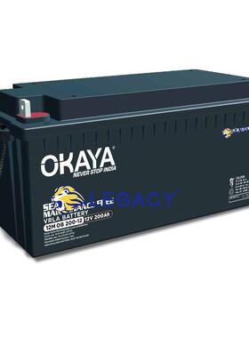 OKAYA蓄电池OB200-1212V200AHOB150-1212V150AH直流屏电池