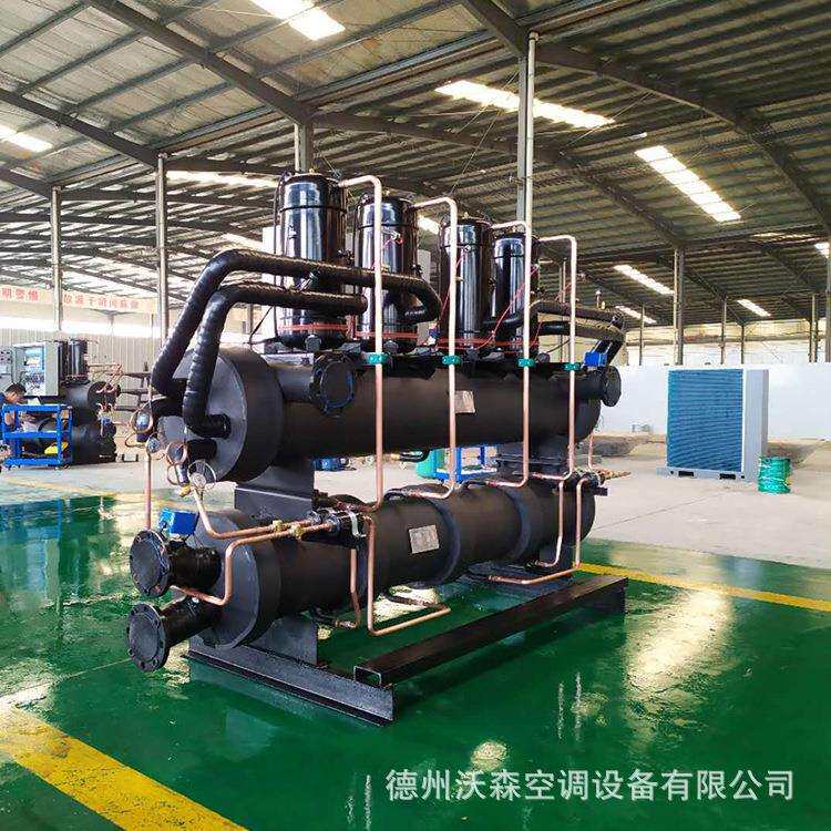 地源热泵机组煤改电用 海水养殖水地源热泵 钛管水源热泵机组