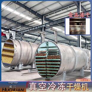 100平方果蔬真空冷冻干燥机 谷类冻干设备 水产品冻干机