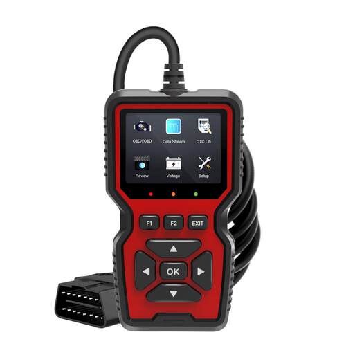 跨境V519CarScannerOBD2汽车检测仪故障诊断仪多功能多语言