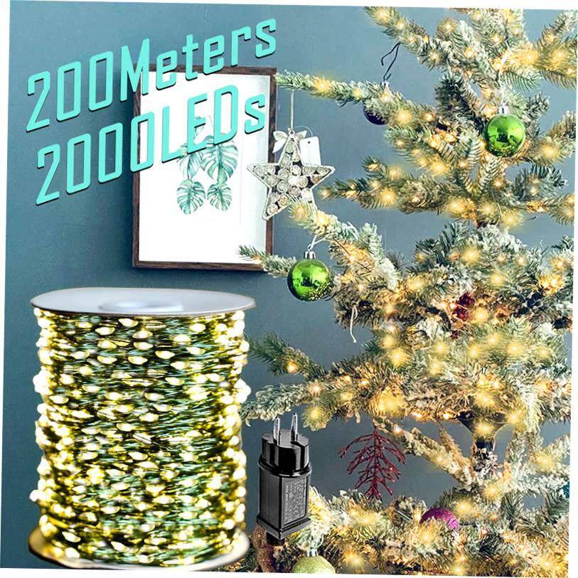 30/50/100/200M LED String Lights Christmas Fairy Lights Wate