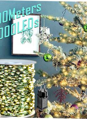 30/50/100/200M LED String Lights Christmas Fairy Lights Wate