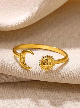 316L Stainless Steel Rings Gold Color Rings