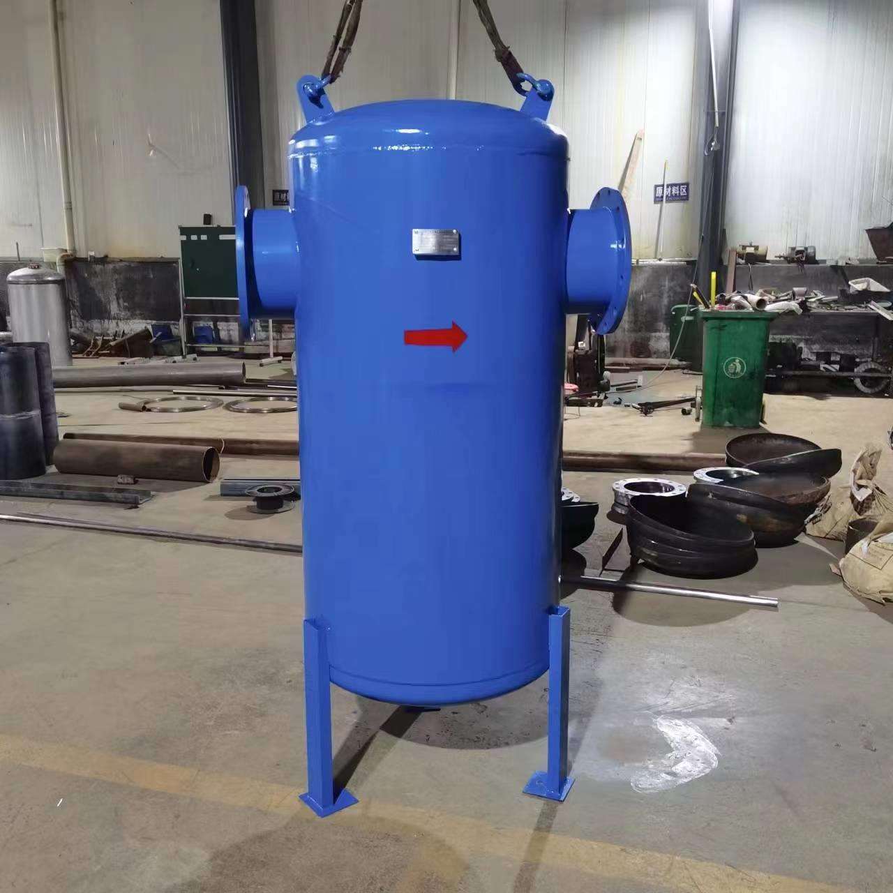 厂家供应 旋风式汽水分离器安全可靠 自动排水器或手动排水器