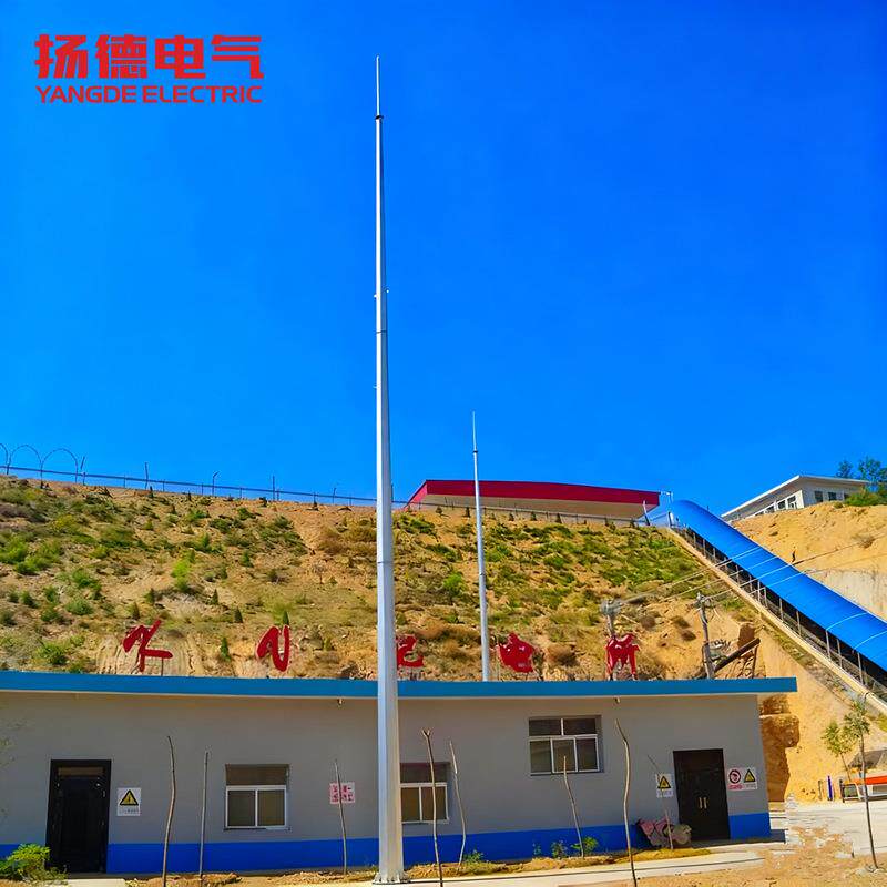 避雷针环形避雷针GH独立避雷针接闪杆跨境钢结构户外单管避雷塔