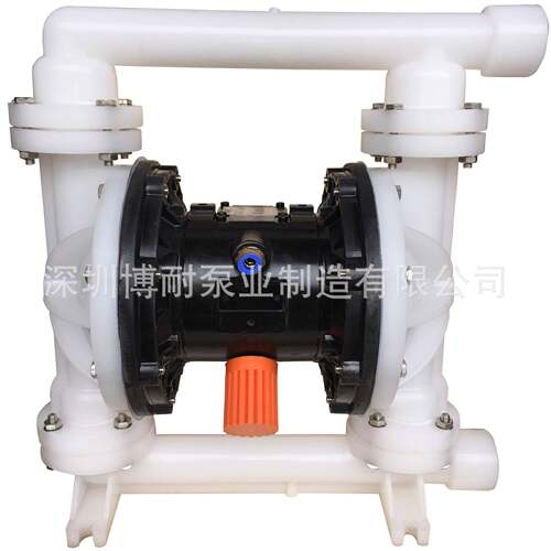 QBK-40PP工程塑料耐腐蚀气动隔膜泵QBK-25喷涂四氟隔膜泵优惠