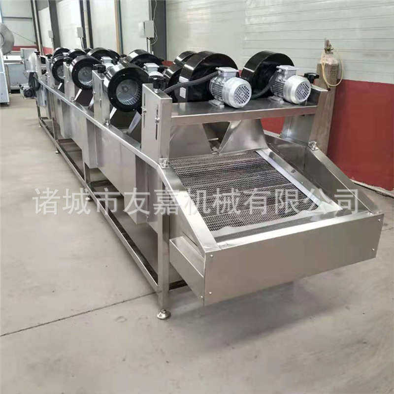 全自动翻转风干机豆干吹干机软包装袋吹干设备沥水吹干设备流水线