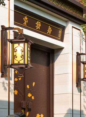 外壁灯防水欧式庭院室灯园别墅大门口两侧灯超亮花TXZS100外阳台