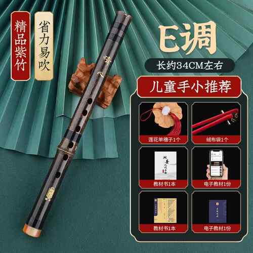 高档零乐基础入门箫便携苦洞竹高级短萧F迷你小笛子古风六调初学