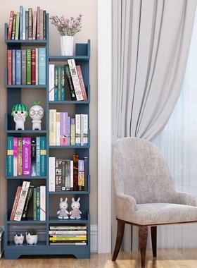 书落地置物体架一靠墙书柜WNB学生家用多层儿童易客厅收简纳架架