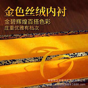 高档画盒子书法卷轴包MRX装字方字锦盒书画收纳盒锦旗盒画形收藏