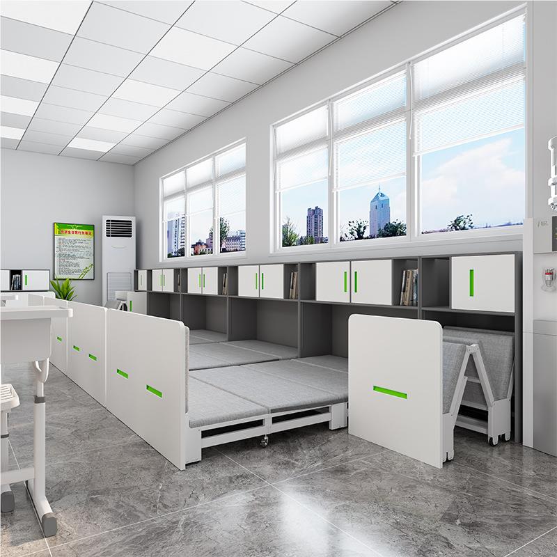 定制校教折叠午休柜单人床室柜学生书包学柜儿童简易FL-36午床休