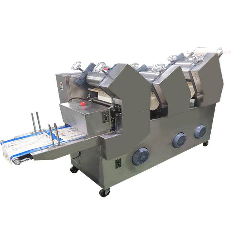 厂家直销不锈钢压面机打卷复压自动面机福建面条机智能感应