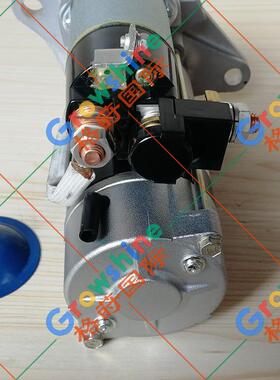挖掘机电器件SH350-5，6HK1启动马达M8T60973AM，M008T60973Z