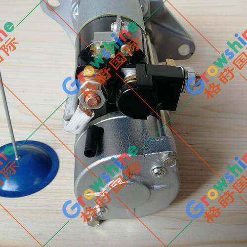 挖掘机电器件SH350-5，6HK1启动马达M8T60973AM，M008T60973Z