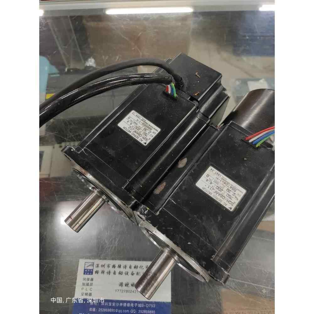 SGM-08AAFJ11/J12伺服电机马达750w拆机现货实拍保修议价出c议价