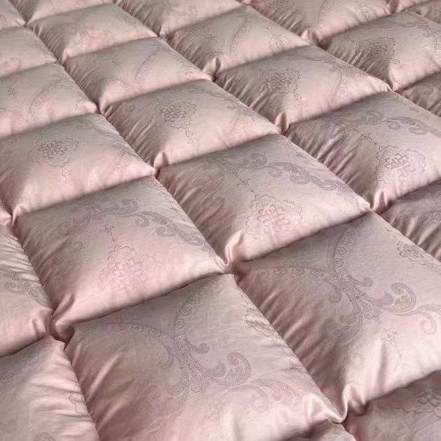 自己做羽绒被内胆羽绒专用被套壳防钻绒半成品自己填充羽绒被外壳